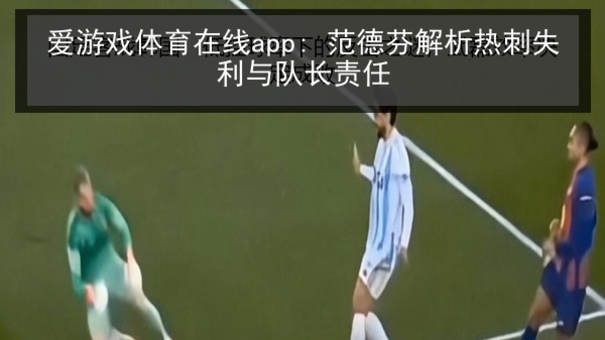 爱游戏体育在线app: 范德芬解析热刺失利与队长责任
